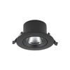 Lampa wpuszczana EGINA LED szer. 9cm 5W barwa ciepła 3000K | czarny 10548
