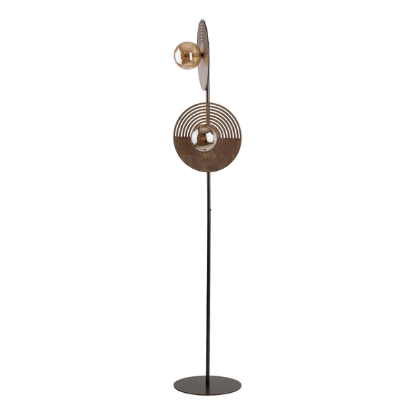 LUNAR WOOD LAMPA PODŁOGOWA 2XG9