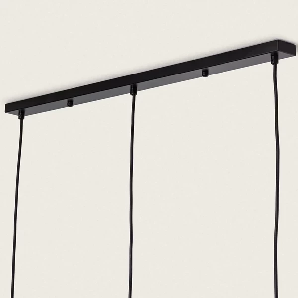 Lampa Wisząca Bohp z Plecionego Papieru Abruzzo Francesca 3xE27