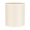 Abażur Walec 1xE27 H20 Kremowy Ze Srebrną Nitką FI130  H150 A1527