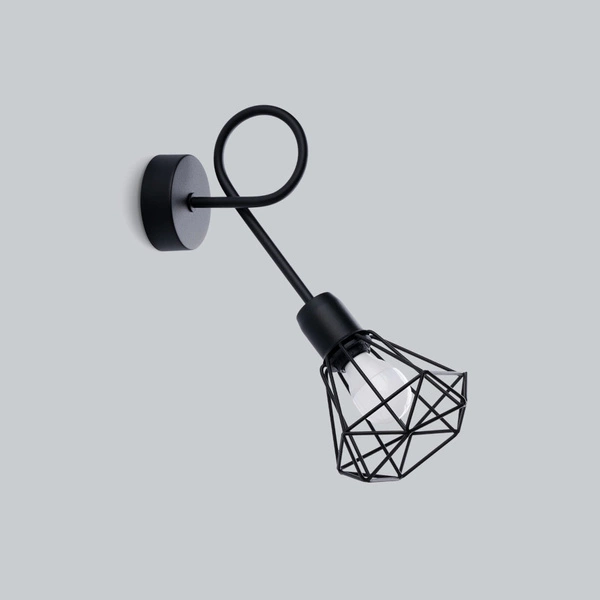 Kinkiet ARTEMIS 1S, czarny, 1x40W E14, SL.1108