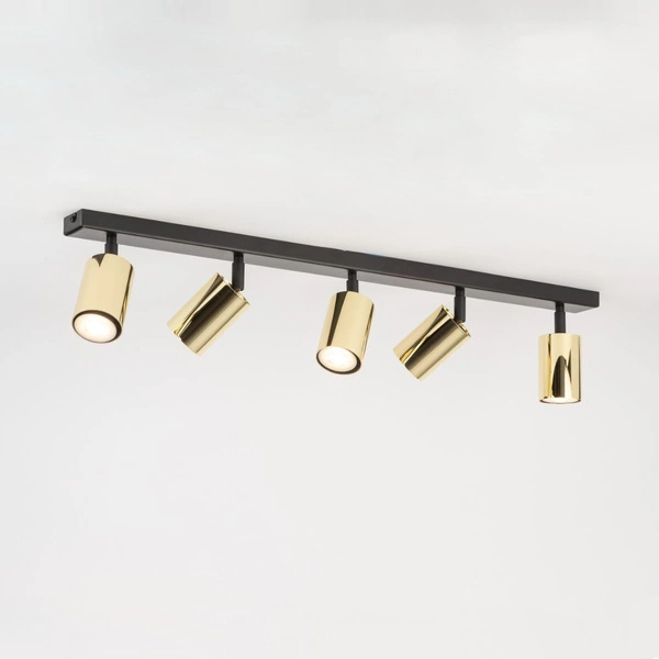 Lampa Sigma Zoom 5 czarny mosiądzowany 33600