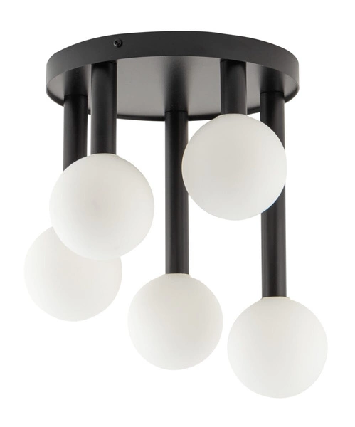 Lampa Sigma Perla 5 plafon czarny 33485