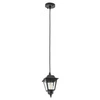 Lampa wisząca ANA szer. 13cm E27 IP44 | czarny 10500