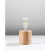 Lampa biurkowa SALGADO, SL.0674, naturalne drewno, 1x60W E27