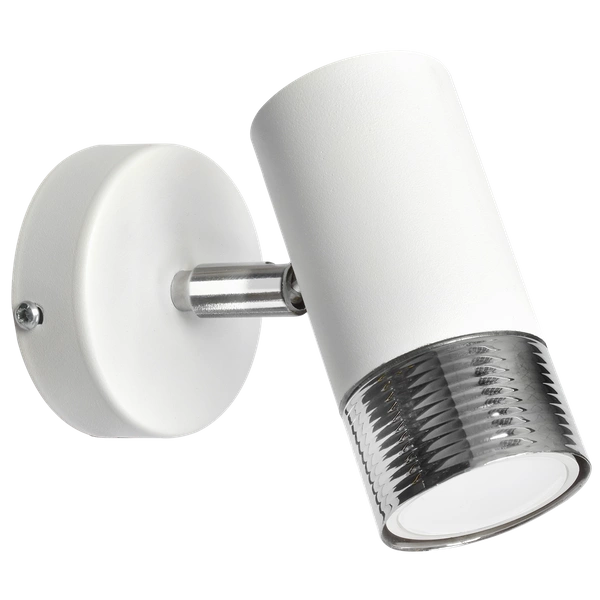 Nowoczesny kinkiet DANI WHITE/CHROME 1xGU10 MLP6225