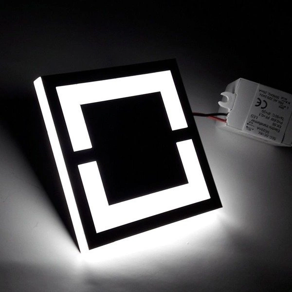 Oprawa schodowa 0,6W QUADRO ciepła 3000K