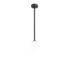 Aldex Lampa sufitowa PINNE MEDIUM BLACK 1080PL_G1_M, czarny/biały, 1x40W E14