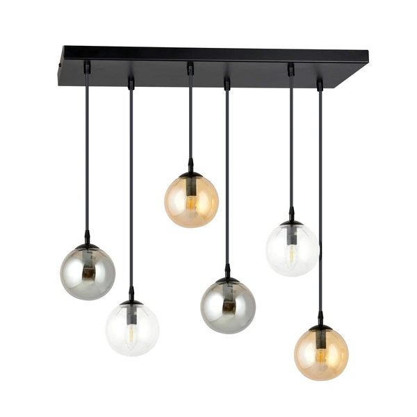 Lampa wisząca Emibig COSMO 6 BL MIX1 714/6M1