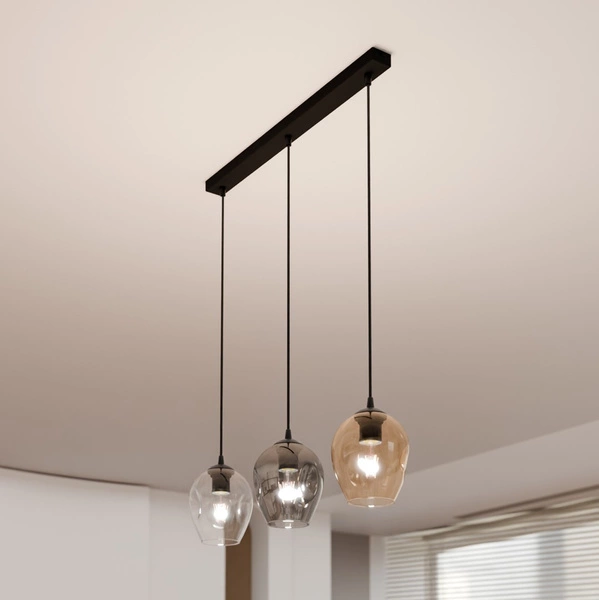 Lampa wisząca Emibig ISTAR 3 BL MIX 678/3