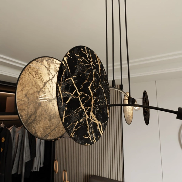 Lampa wisząca Emibig MOTIF 4 MARBEL 1327/4