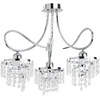 Lampa sufitowa ALFA DIANA CHROM 3xE14 47cm | 18993