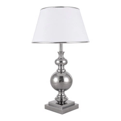 Lampka biurkowa Letto wys. cał. 63cm E27 | chrom