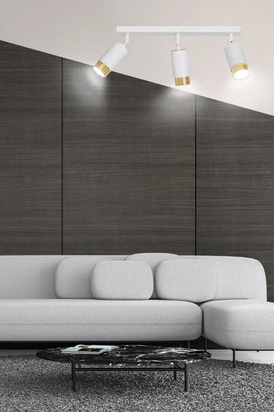 Lampa sufitowa Emibig HIRO 3 WH/GOLD 963/3