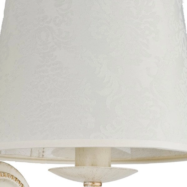 Kinkiet ALFA ROKSANA BIAŁA 1xE14 24cm | 18530