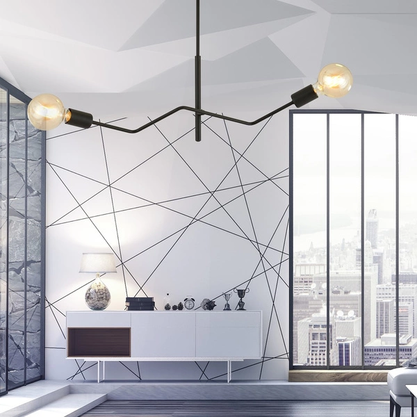 Lampa sufitowa Emibig FRIX 2 Czarny 1126/2