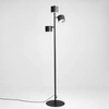 Aldex Lampa podłogowa BOT 1047A, czarna, 3x35W GU10