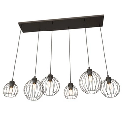 Lampa wisząca Emibig NANDO 6 BL 1369/6