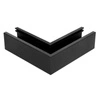 Narożnik Mini Magnetic LL-16ZJ 90°B czarny