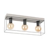 Betonowa Lampa Sufitowa Gretter 3xE27 Max.60W Szary Beton/Czarny Metal 919408336