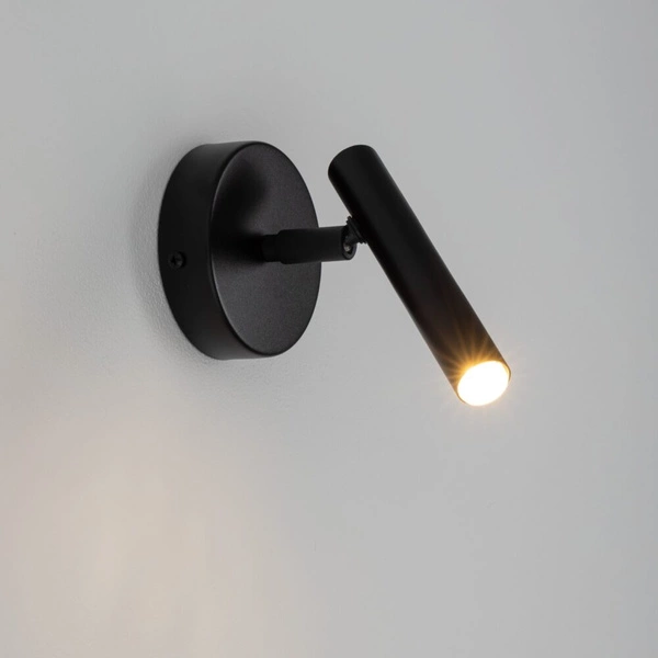 SOPEL KINKIET czarny 33215