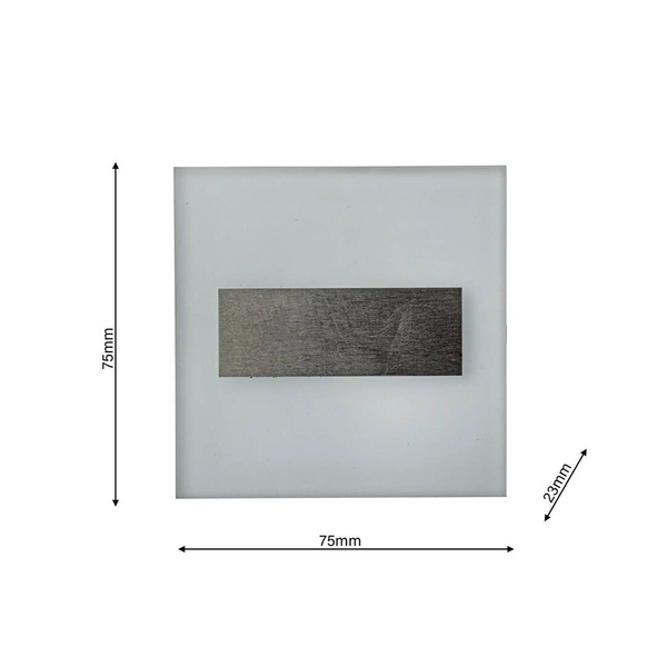 Oprawa schodowa 0,6W LUMI zimna 6500K