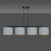 Lampa wisząca Emibig HILDE 4 BL GRAY 1050/4