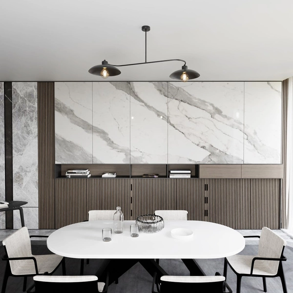 Lampa sufitowa Emibig FOSTER 2 Czarny 1353/2