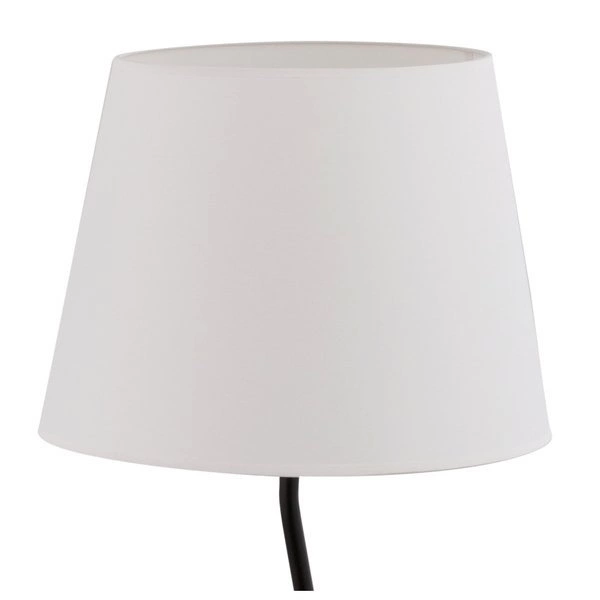 Lampa stojąca LIZBONA PODŁOGOWA czarny/biały 50230