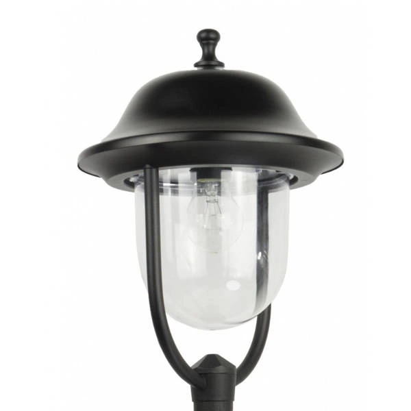 Lampa masztowa PRINCE OGMWN 2 O latarnia 2-3metry IP43 | czarna
