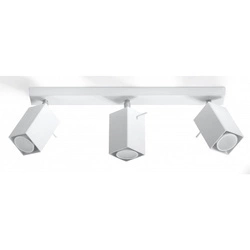 Designerska lampa sufitowa MERIDA 3 SL.0097 Biała 3xGU10