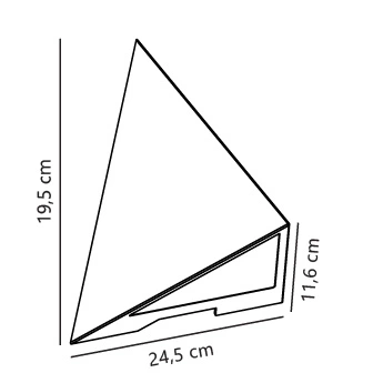 Kinkiet KONIT GU10 10W Plastik | Czarny