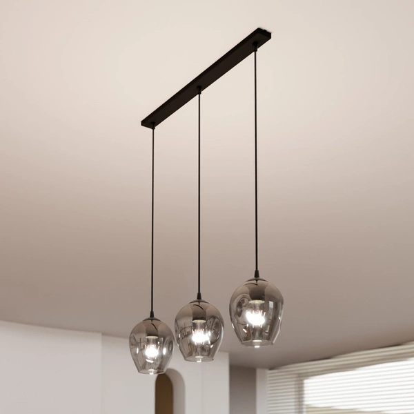 Lampa wisząca Emibig ISTAR 3 BL GRAFIT 680/3