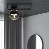 Lampa sufitowa Emibig IMAGO 1D Czarny/STRIPE 1132/1D