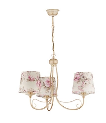 Klasyczny Żyrandol SARA wys. 80cm 3xE27 15W IP20 | Ecrie