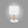 Lampka nocna DEVA WHITE 5217 1xE27 w skandynawskim stylu 5217