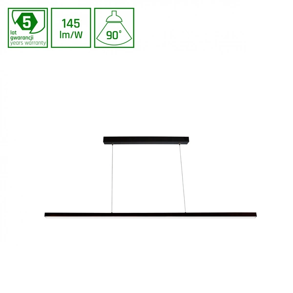 LARGO 840 30W 230V 1120mm 90st Black