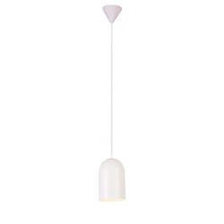 Lampa wisząca OSS LEDEA, 50101184, biała, 1x40W E27