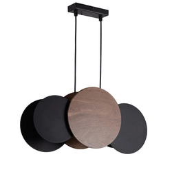 Lampa Sigma TOLA 3 czarny/brąz 40893