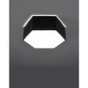 Plafon SUNDE 11, SL.1059, czarny, 2x60W E27