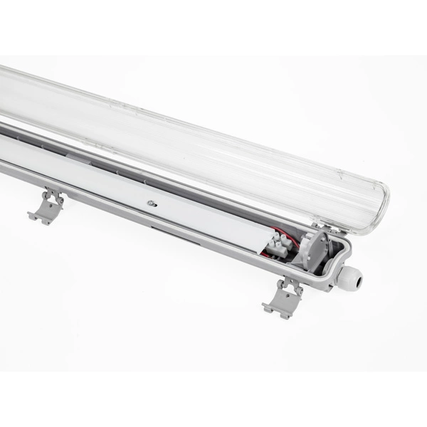 LIMEA LED TUBE SLIM HERMETYK G13 1x120 250V IP65 1310x65x63 mm SZARY