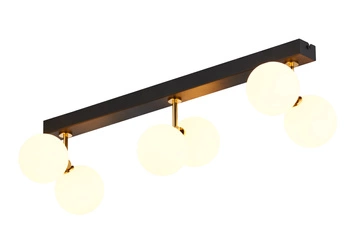 Nowoczesna Lampa sufitowa LUNA wys. 19cm 6xG9 14W IP20 | Złoty