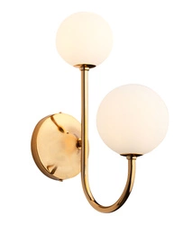 Nowoczesny Kinkiet SELEN wys. 36cm 2xG9 14W IP20 | Złoty