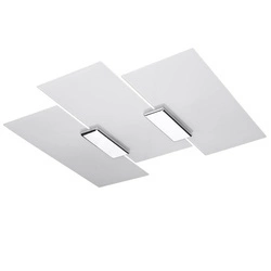 Nowoczesny plafon FABIANO SL.0198 biały/chrom 3xE27