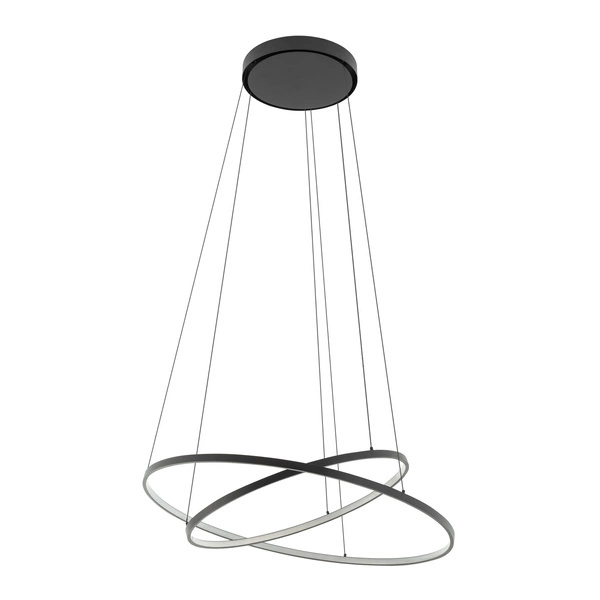 Lampa wisząca CIRCOLO LED szer. 60cm 35W barwa neutralna 4000K | czarny 10864