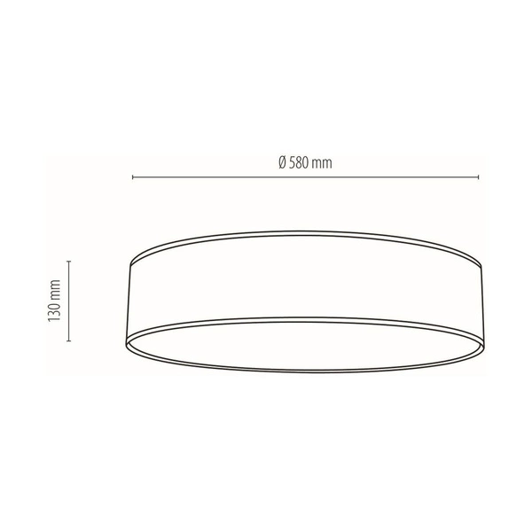 Punto Lampa Sufitowa 4xE27 Max.25W Multikolor/Biały 4895802