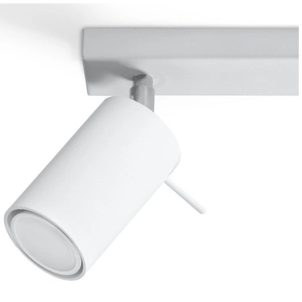 Plafon RING 2 punktowy Stal kolor biały 12W LED, SL.0088