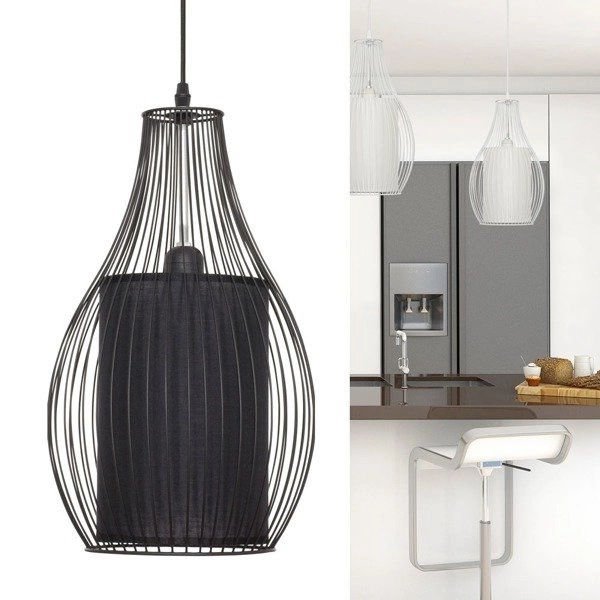 Lampa wisząca CAMILLA black 120cm 4610