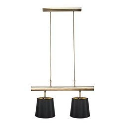MILONGA LAMPA WISZĄCA 2X60W E27 PATYNA