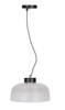 Lampa wisząca LIVERPOOL LEDEA 26 cm, 50101286, czarny/transparentny, 1x40W E27